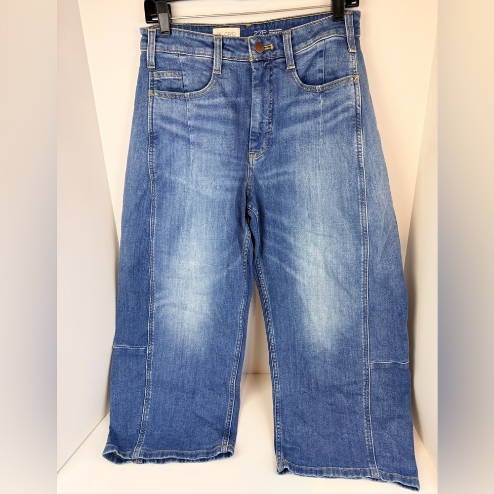 Pilcro Kenna Midrise Cropped Barrell Jeans 27P - Picture 7 of 7
